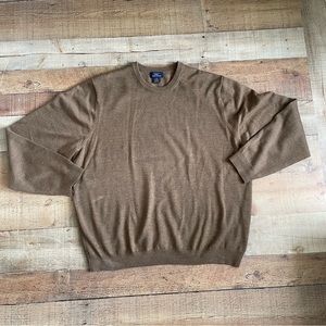 346 Brooks Brothers Merino Wool Crew Neck Sweater Mens Size XL